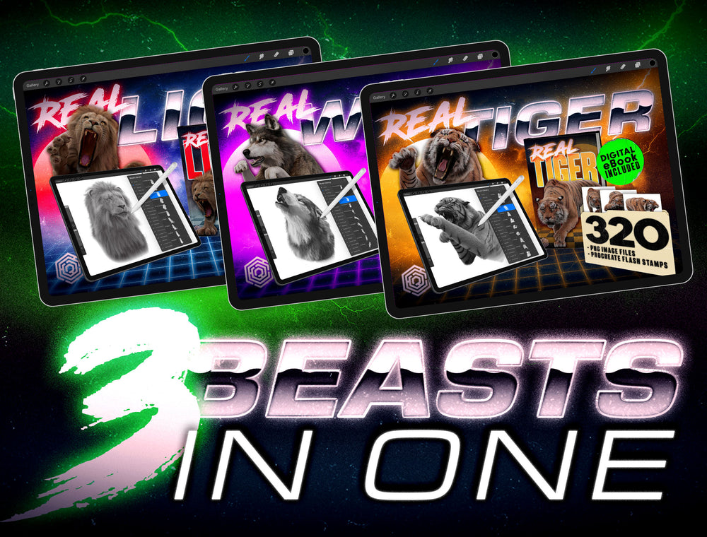 Asset Library - REAL Beasts - Tattoo Smart