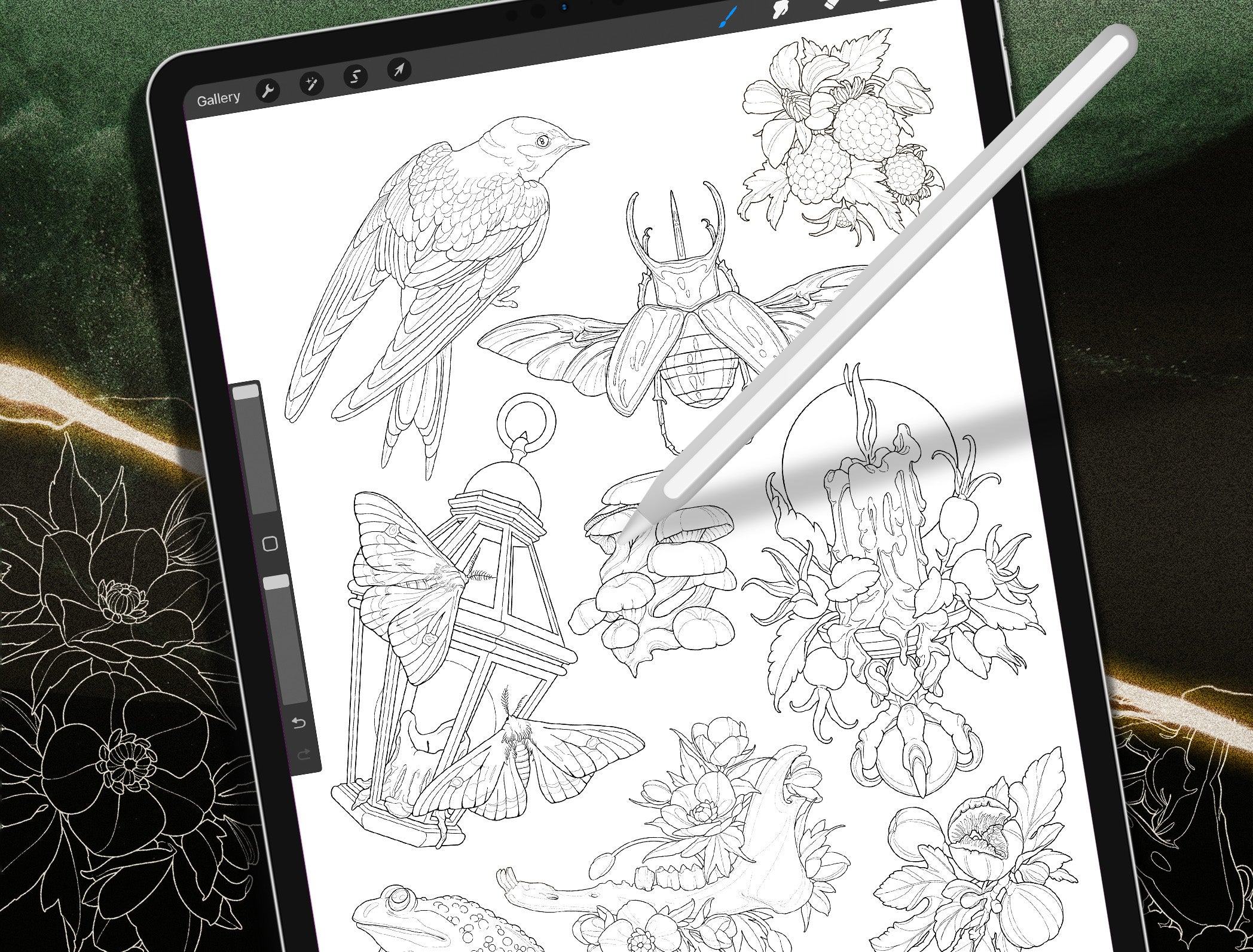 Flash Stamps - Spellbound - Tattoo Smart