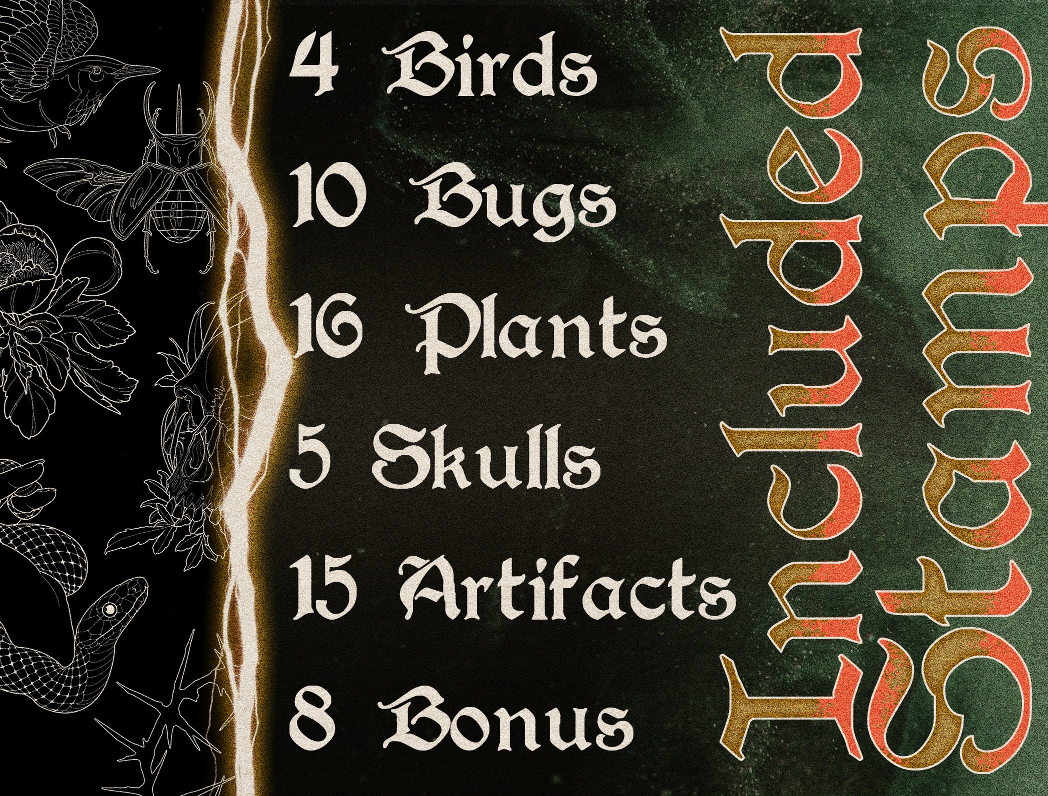 Flash Stamps - Spellbound - Tattoo Smart