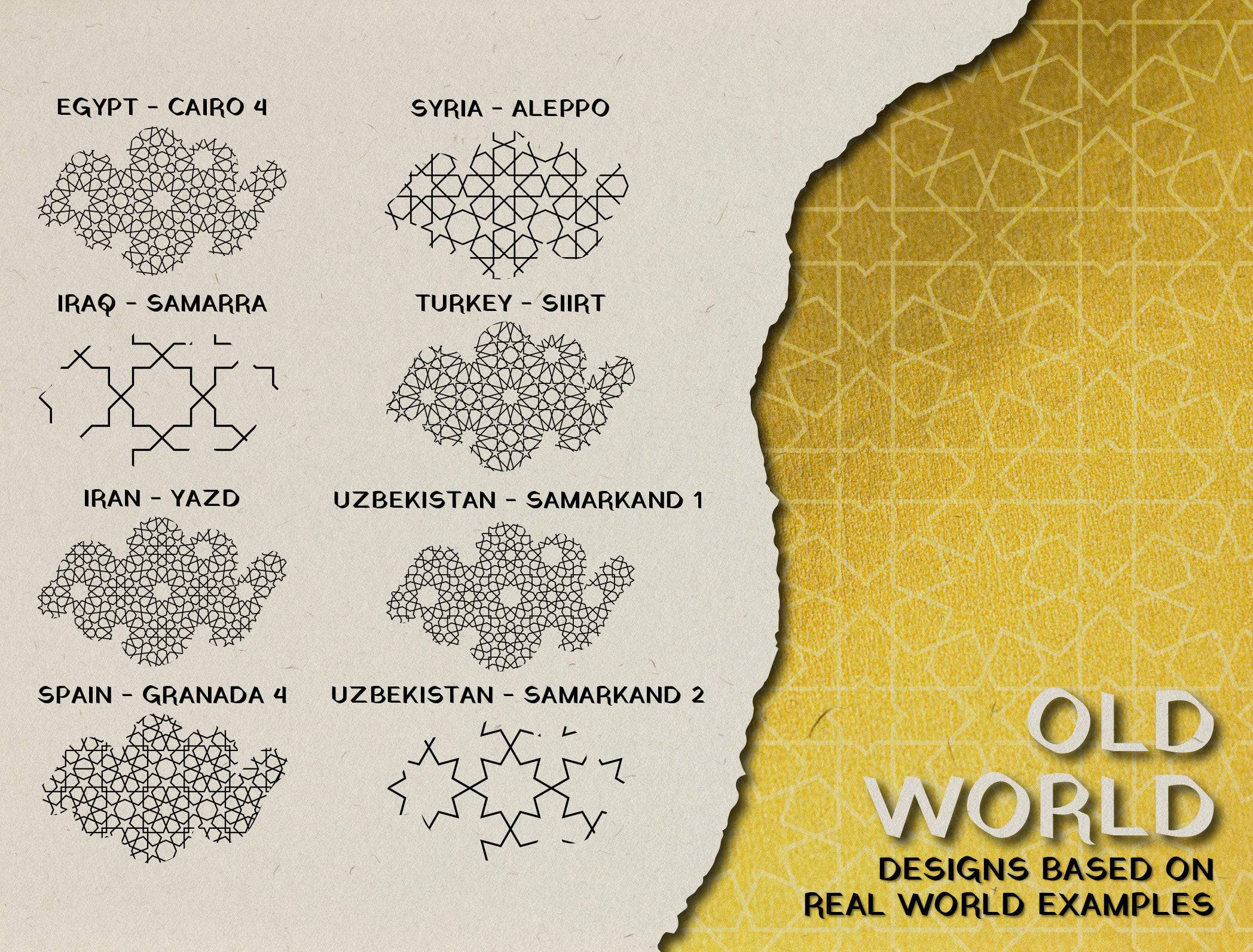 Old World Geo - Tattoo Smart