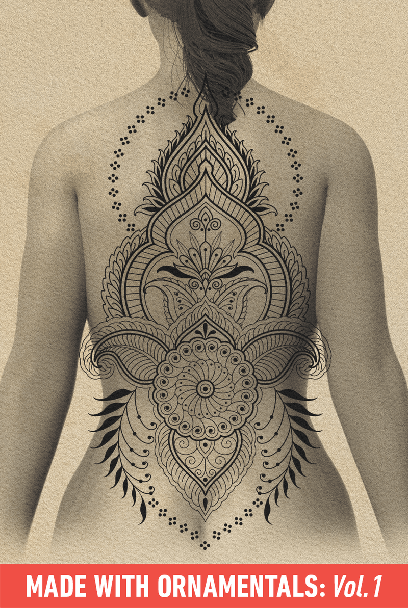 Flash Stamps - Ornamentals Vol. 1 and 2 - Tattoo Smart