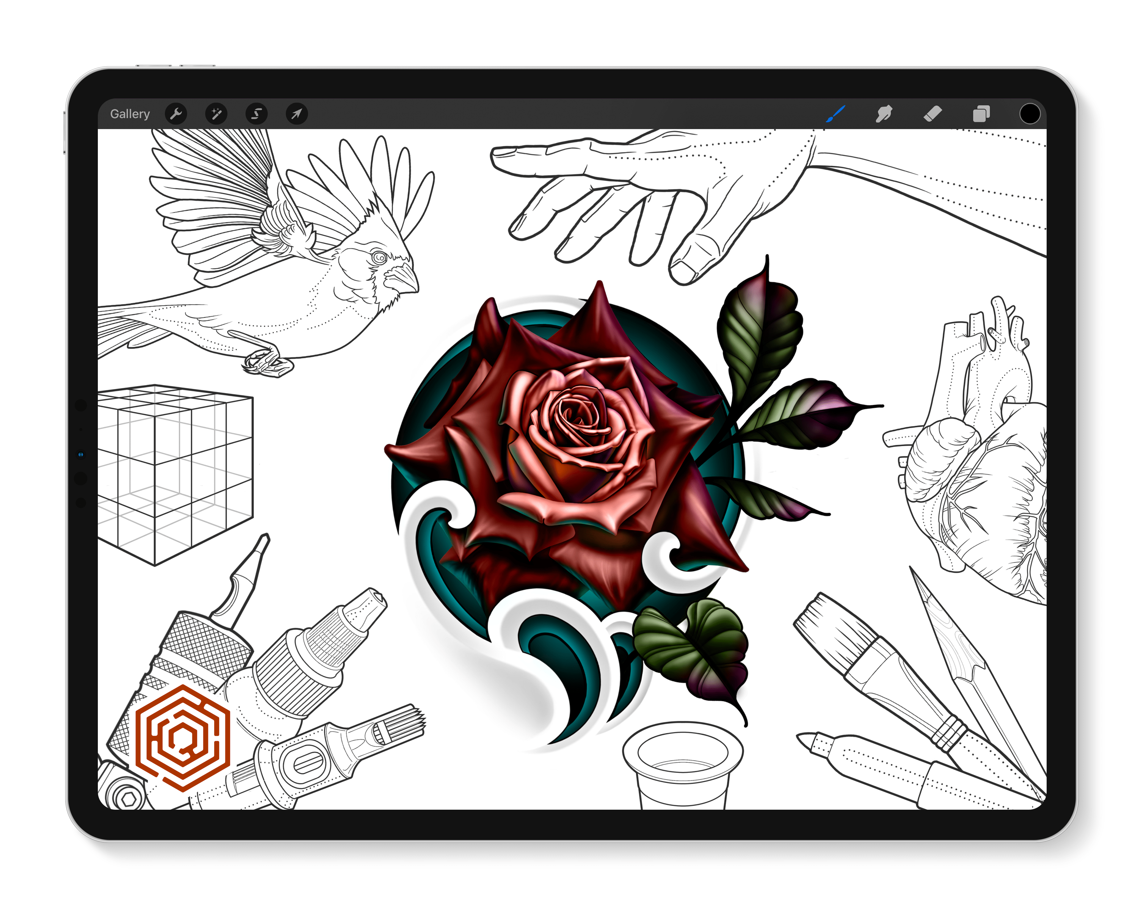 Flash Stamps - Orville's Toolkit - Tattoo Smart