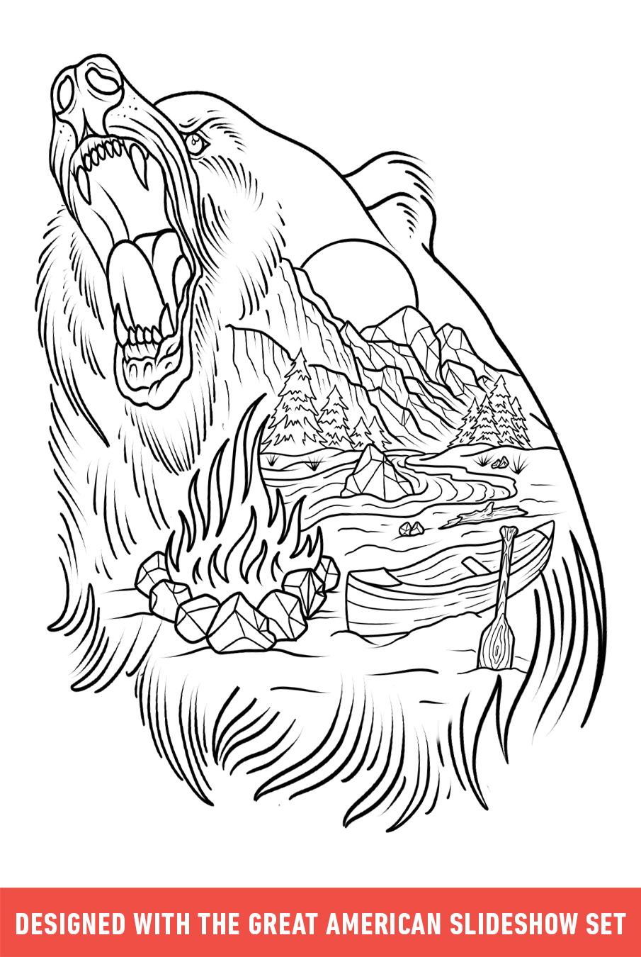 Flash Stamps - The Great American Slideshow - Tattoo Smart