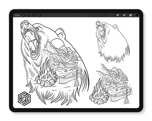 Flash Stamps - The Great American Slideshow - Tattoo Smart