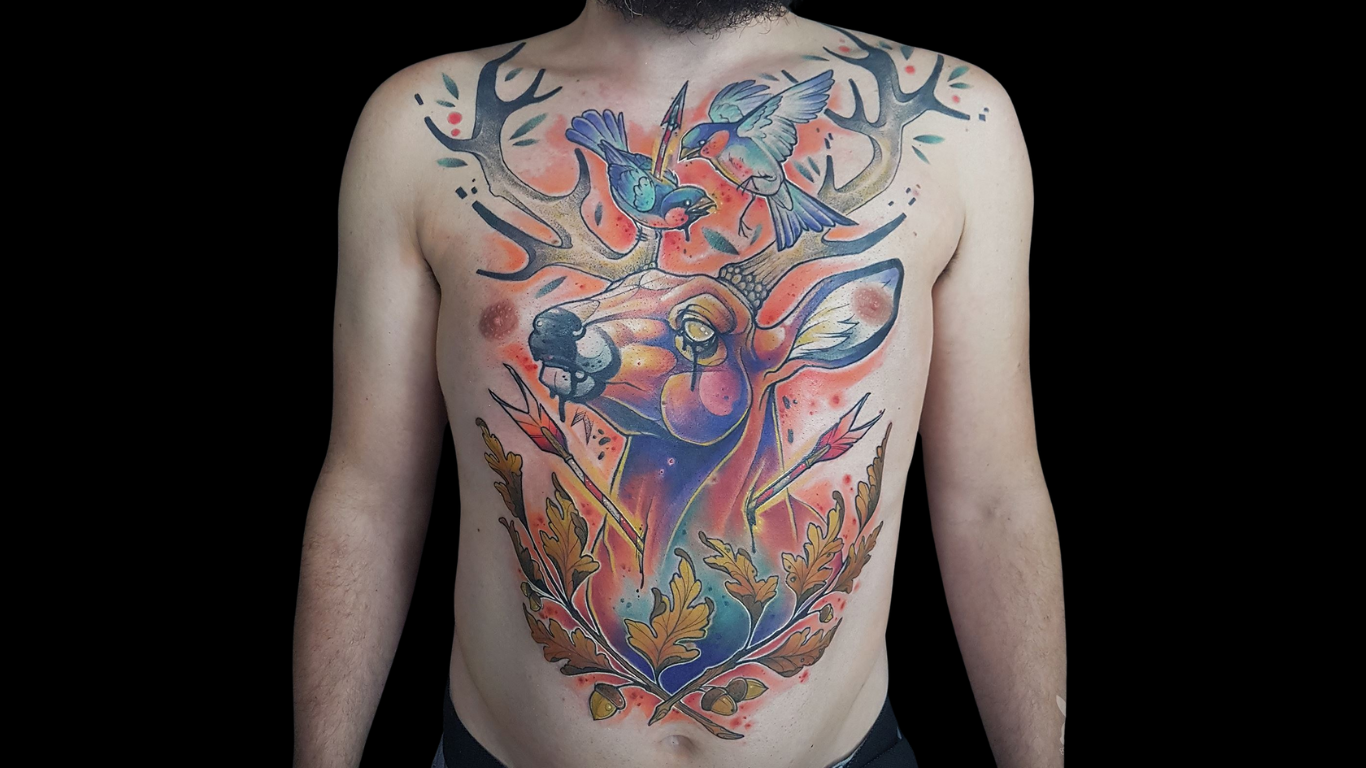 Illustrative Tattoos: A Spectrum of Expression
