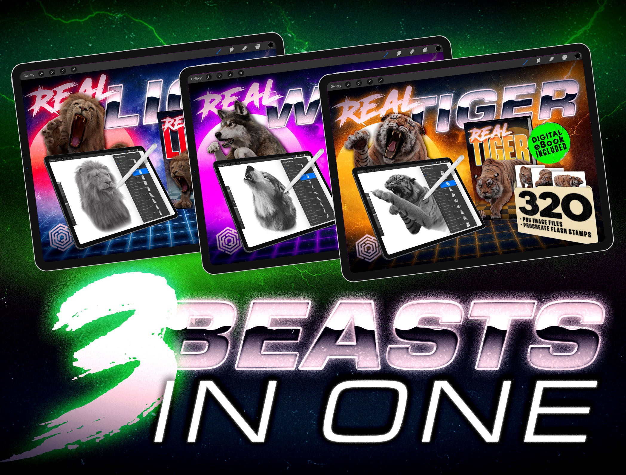 Asset Library - REAL Beasts - Tattoo Smart