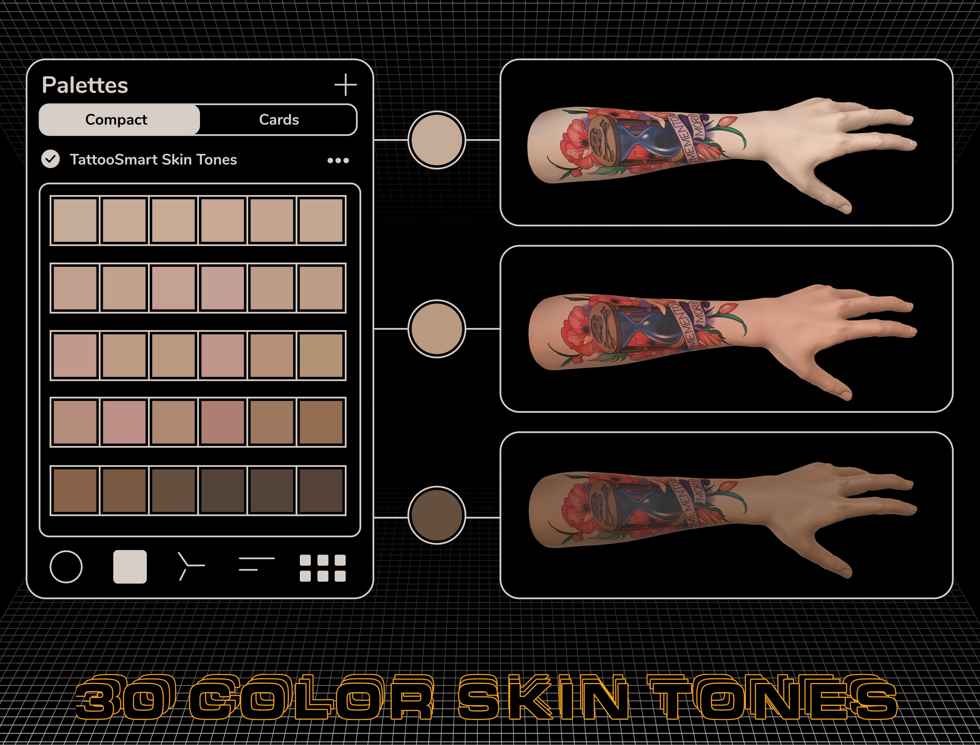 3D Model - Body Parts - Tattoo Smart