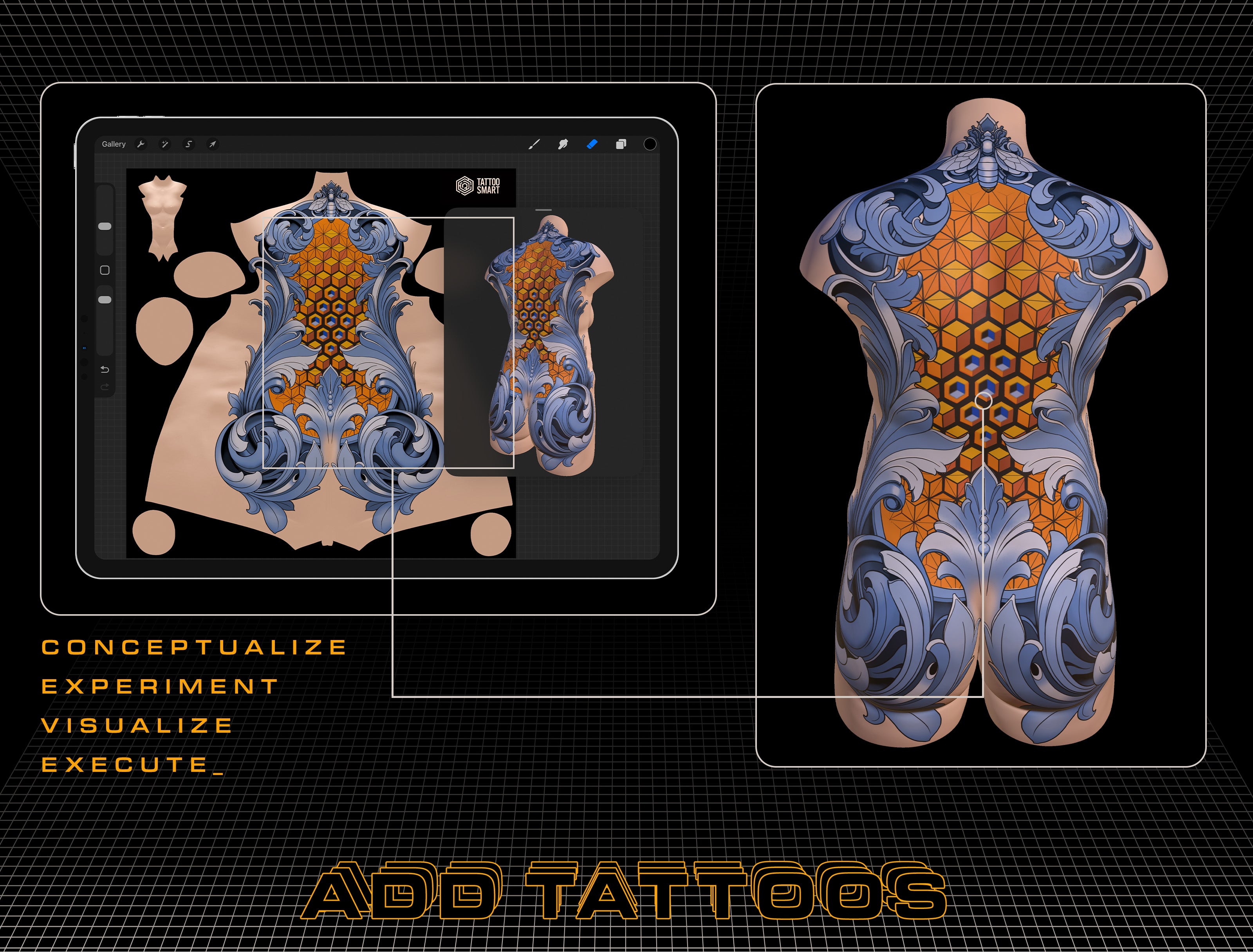 3D Tattoo Models | Tattoo Smart