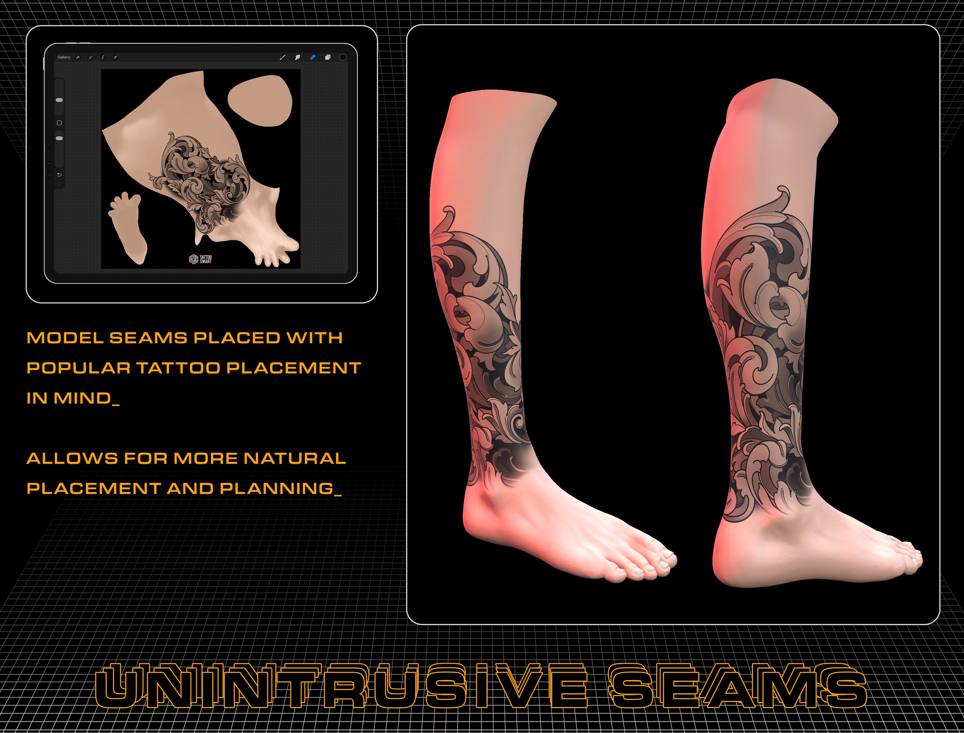 3D Tattoo Models | Tattoo Smart