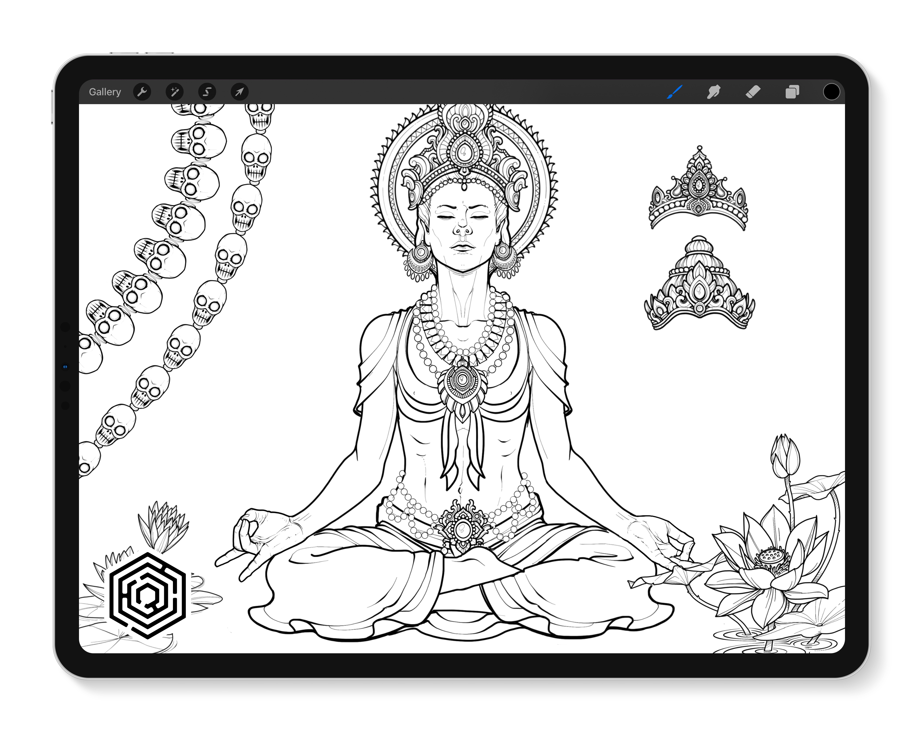 Linework Tattoo | Dharma Vol. 1.2 | Tattoo Smart