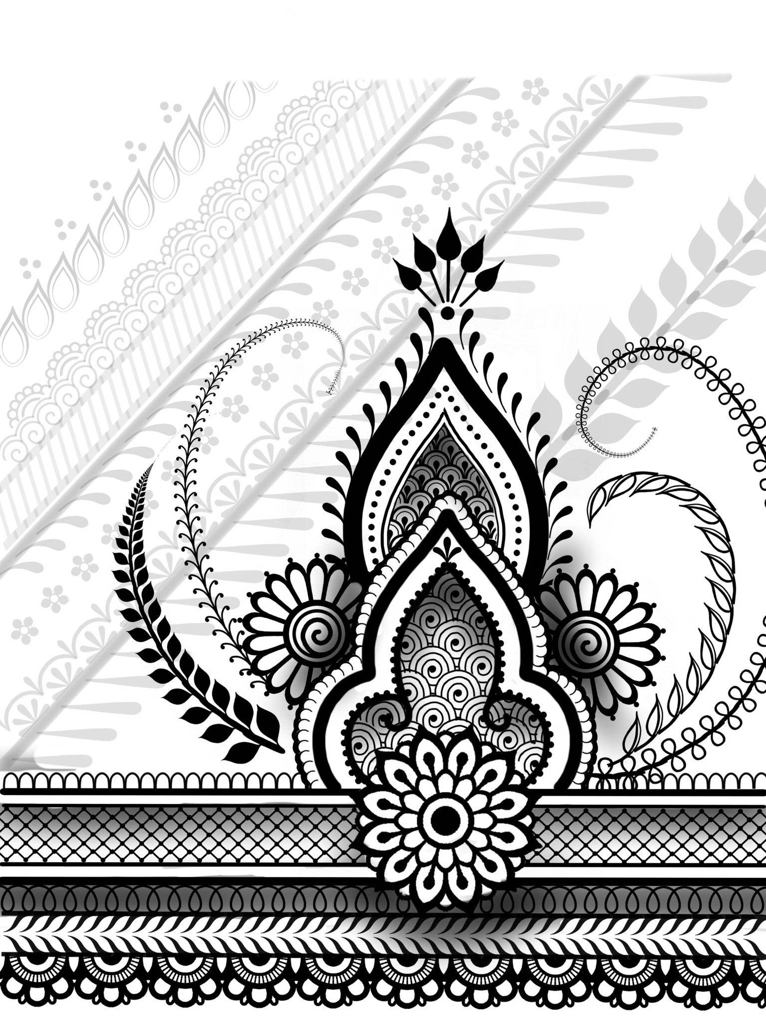 Lace tattoo designs | Henna | Tattoo Smart