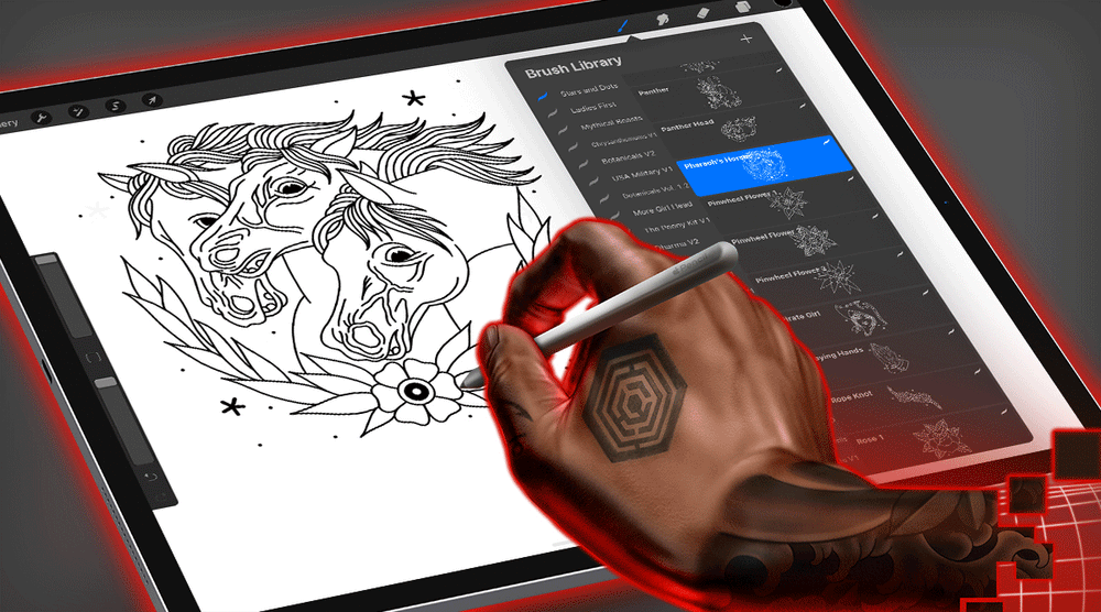 Flash Stamps - Stars & Dots: Traditional Vol. 1 - Tattoo Smart