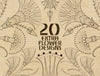 Flash Stamps - Egyptian Flowers - Tattoo Smart