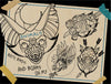 Flash Stamps - Neo-Trad Bag - Tattoo Smart
