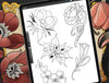 Flash Stamps - Neo-Trad Florals - Tattoo Smart