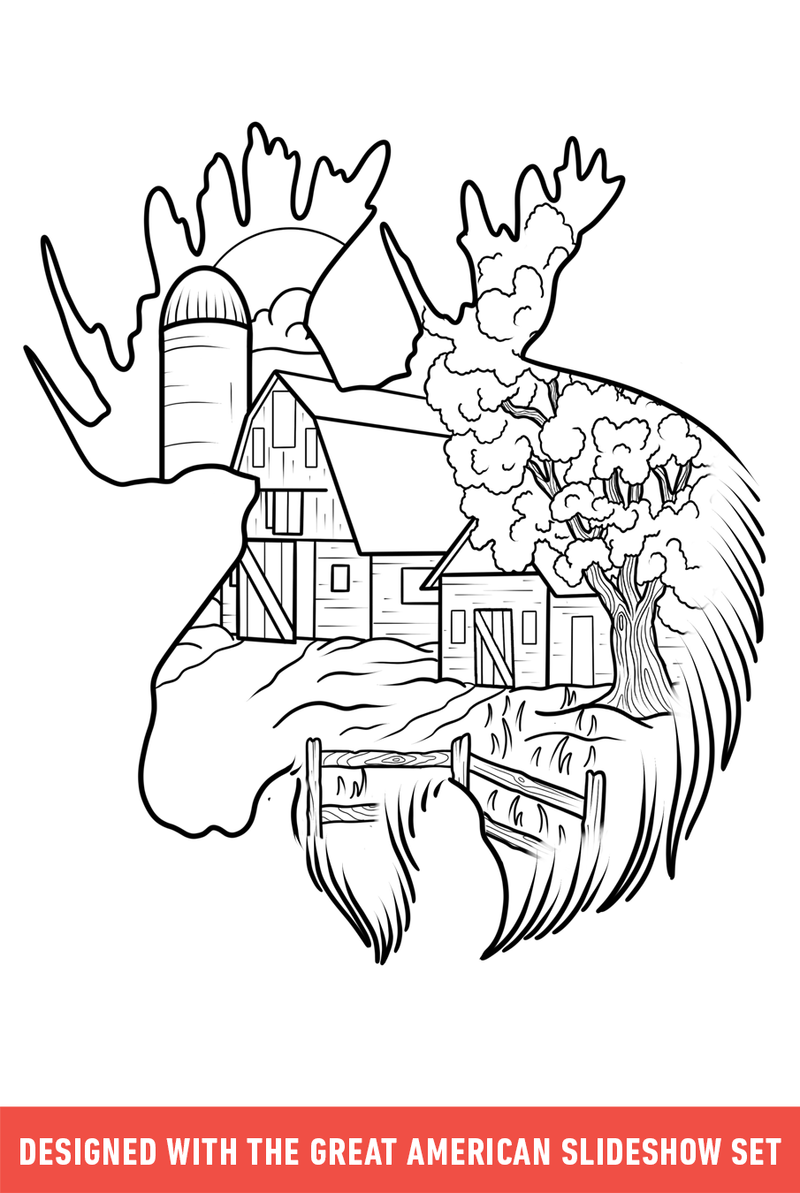 Flash Stamps - The Great American Slideshow - Tattoo Smart