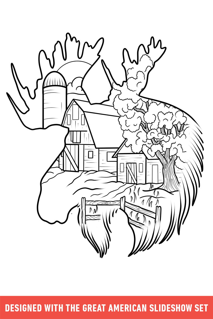 Flash Stamps - The Great American Slideshow - Tattoo Smart