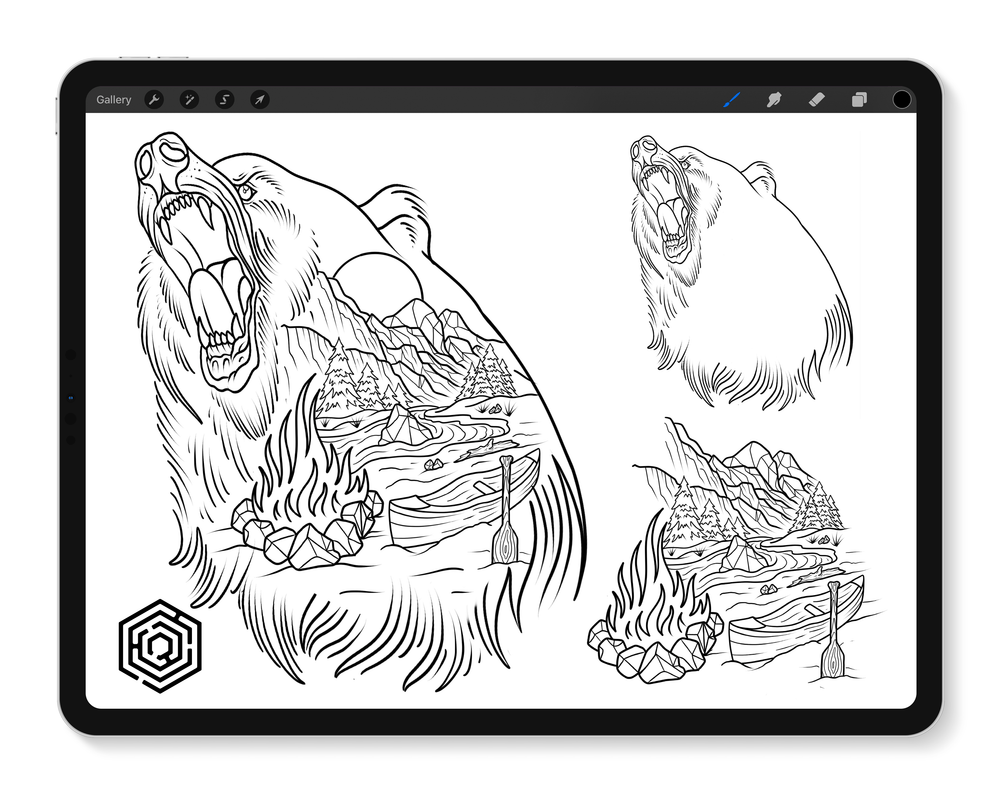 Flash Stamps - The Great American Slideshow - Tattoo Smart