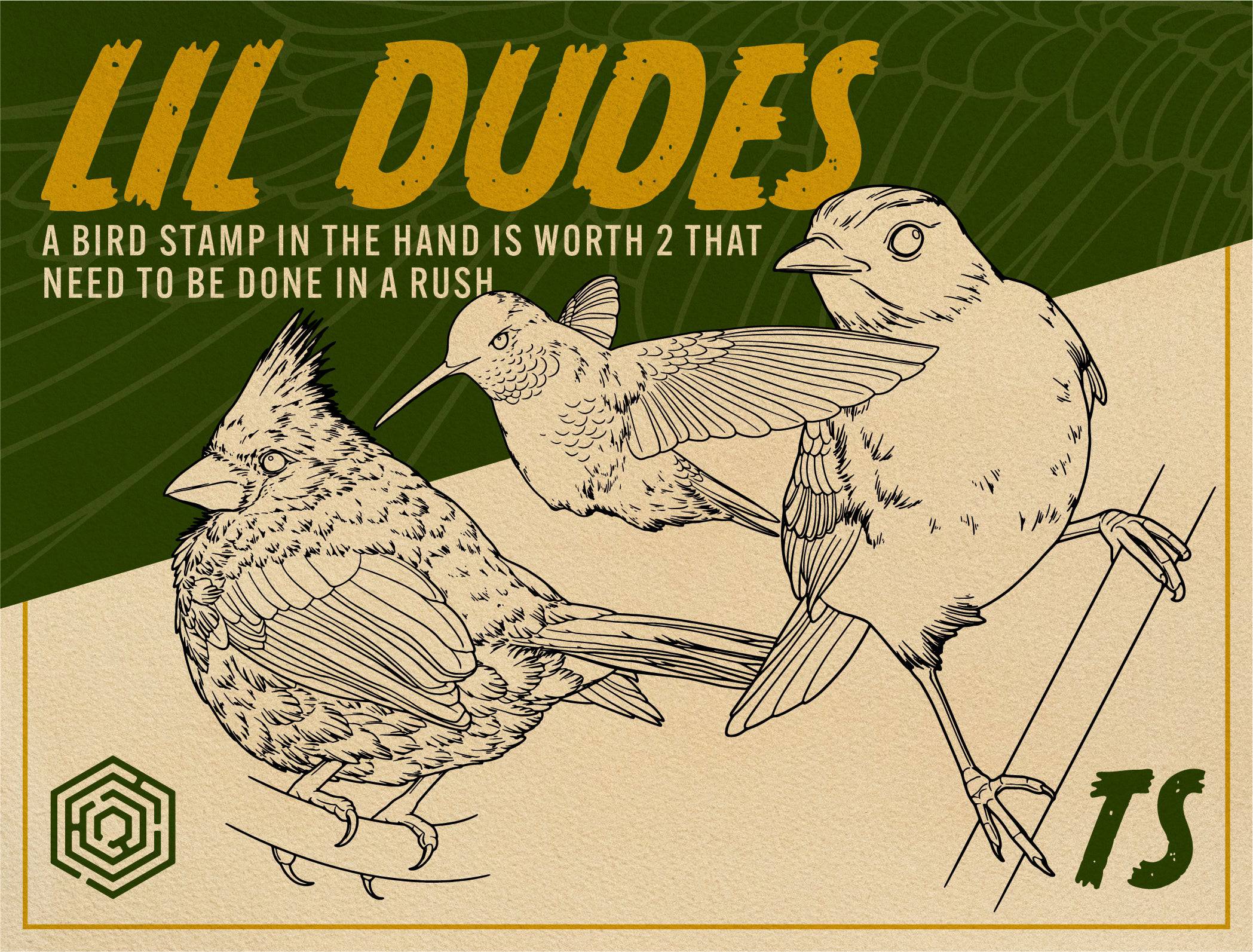 Flash Stamps - The Lost Aviary - Tattoo Smart